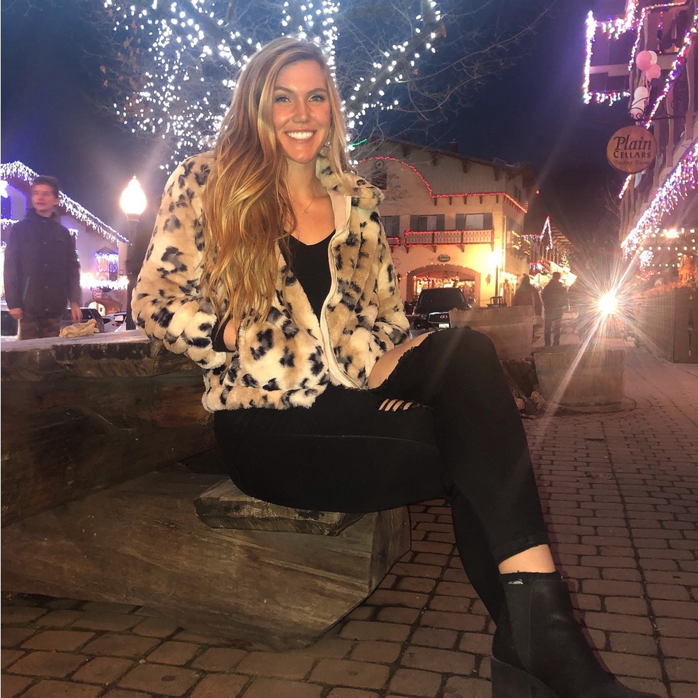 Leopard Fur Jacket